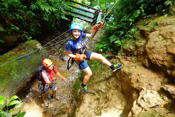 Pure Trek Canyoning & Sky Trek Zipline Combo