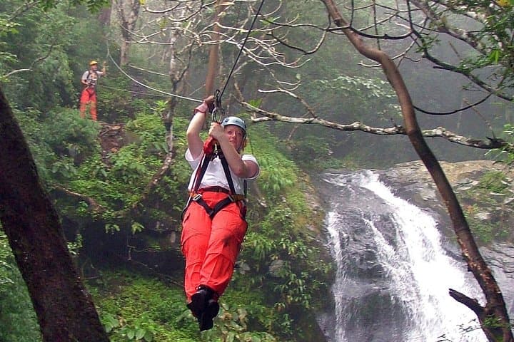 Mega Zipline over 11 Waterfalls from San Jose