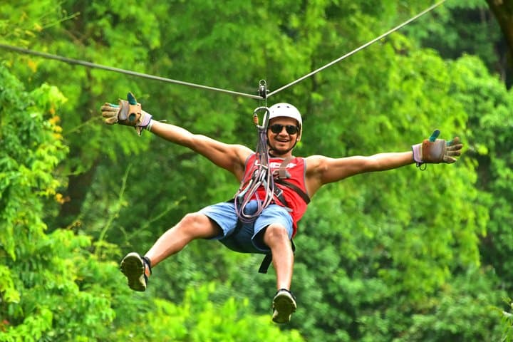 Combo Zipline and ATV adventure 2 hrs in Jacó