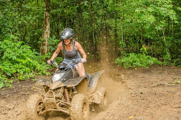 ATV adventure 3hrs and Waterfall in Jacó