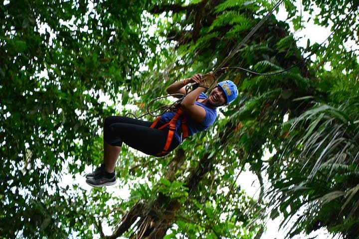 Canopy and Tarzan Swing In The Base of The Arenal Volcano
