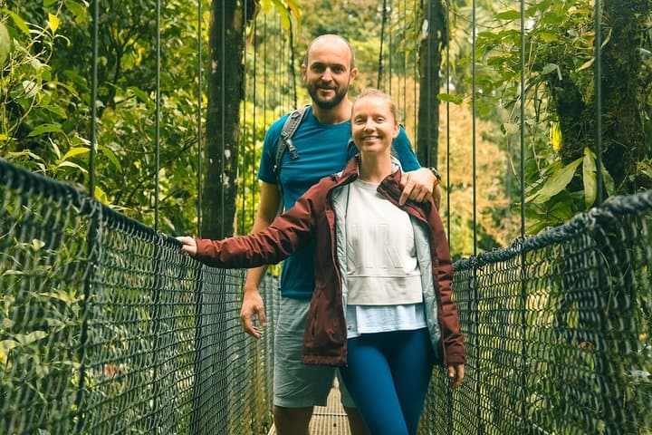 Hanging Bridges, Volcano Hike and La Fortuna Waterfall