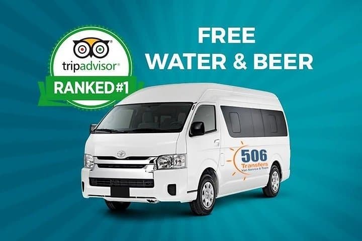 Private Round-Trip Transfer:Liberia Airport to Flamingo Beach with Free Drinks