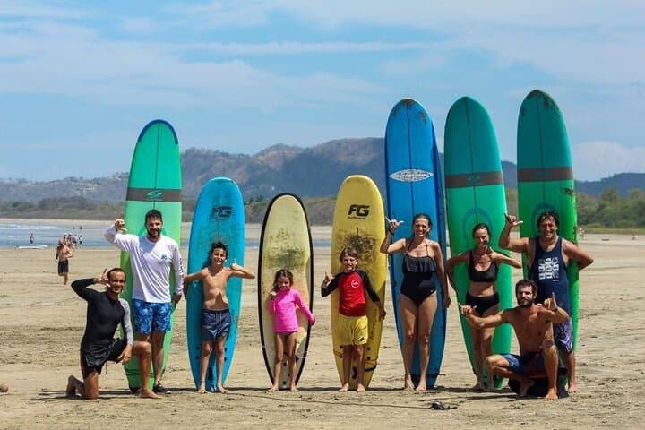 BEST Surf Lessons in Tamarindo and Surf funcional, Surf skate, Video Analisis