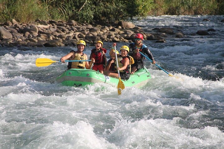 White Water Rafting Class II & III in the Afternoon