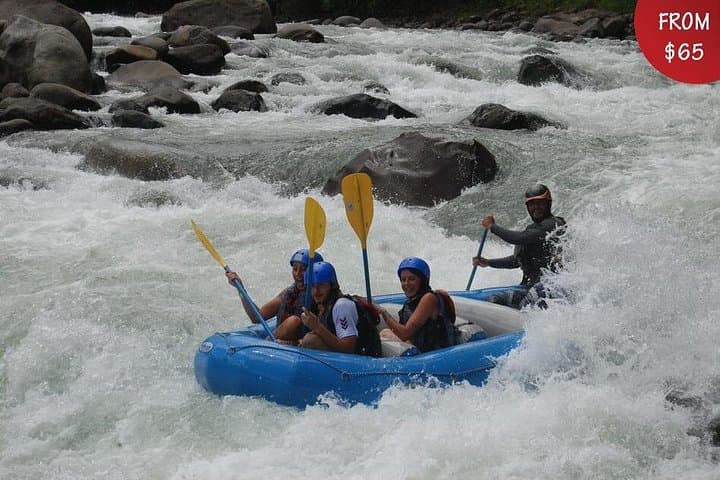 Costa Rica Pura Vida Rafting Sarapiqui River Class III-IV