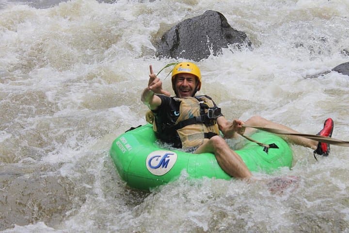 La Fortuna Small-Group Whitewater Rafting and Tubing Combo Tour