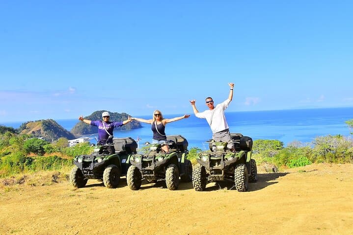 From San Jose: Zipline, Horseback, ATV, Surfing, & Chocolate Tour