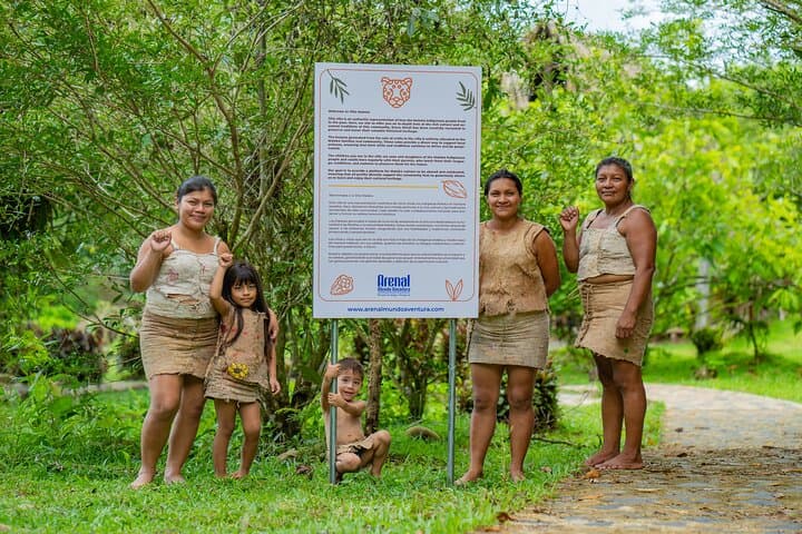 La Fortuna Waterfall & Villa Maleku (Indigenous Tribe visit)