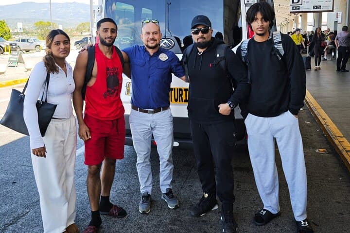 Transport from San Jose Airport to La Fortuna