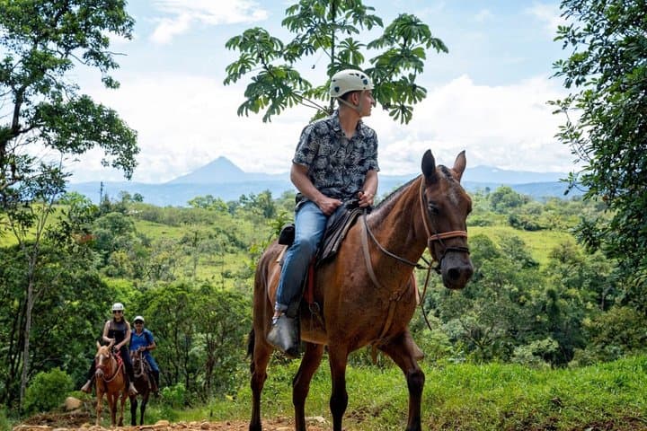 Sloth encounter, Waterfall & Horseback Riding at the Rain Forest