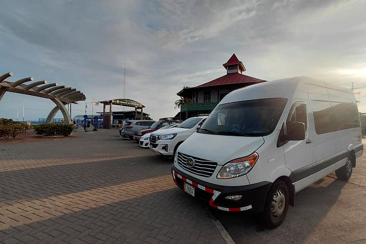 Transfer Caldera Puntarenas Dock Cruises & Hotels to SJO Airport