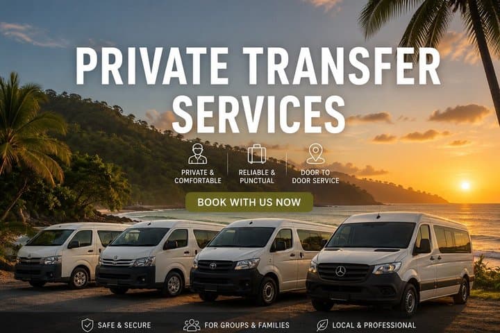 Private Transfer - San Jose Airport & Manuel Antonio/Quepos