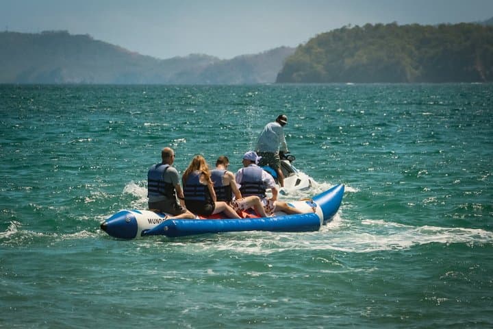 ATV or UTV Adventure with Banana Boat Ride to Conchal beach